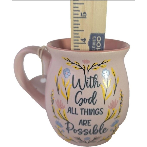 Bible Verse Mugs Set Of 4 capacity 16 oz, Ceramic Double-Sided print. Beautiful! - Picture 7 of 10